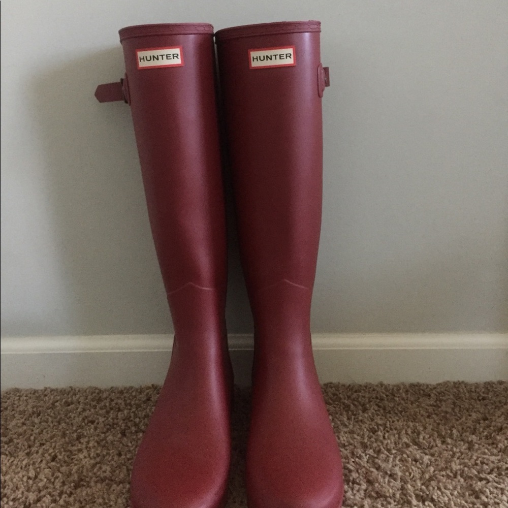 Hunter rain boots